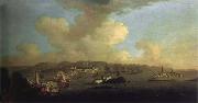 Monamy, Peter The Capture of Louisbourg Spain oil painting artist